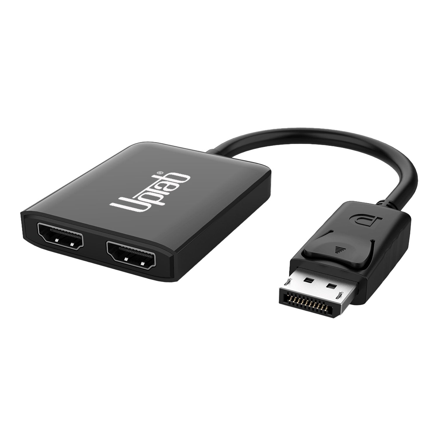 UPTab DisplayPort to Dual HDMI 4K MST Adapter – Connect dual 4K