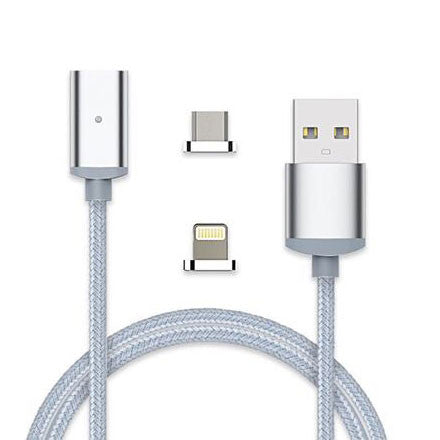 UPTab USB Magnetic Charging and Data Cable to Lightning and Micro USB