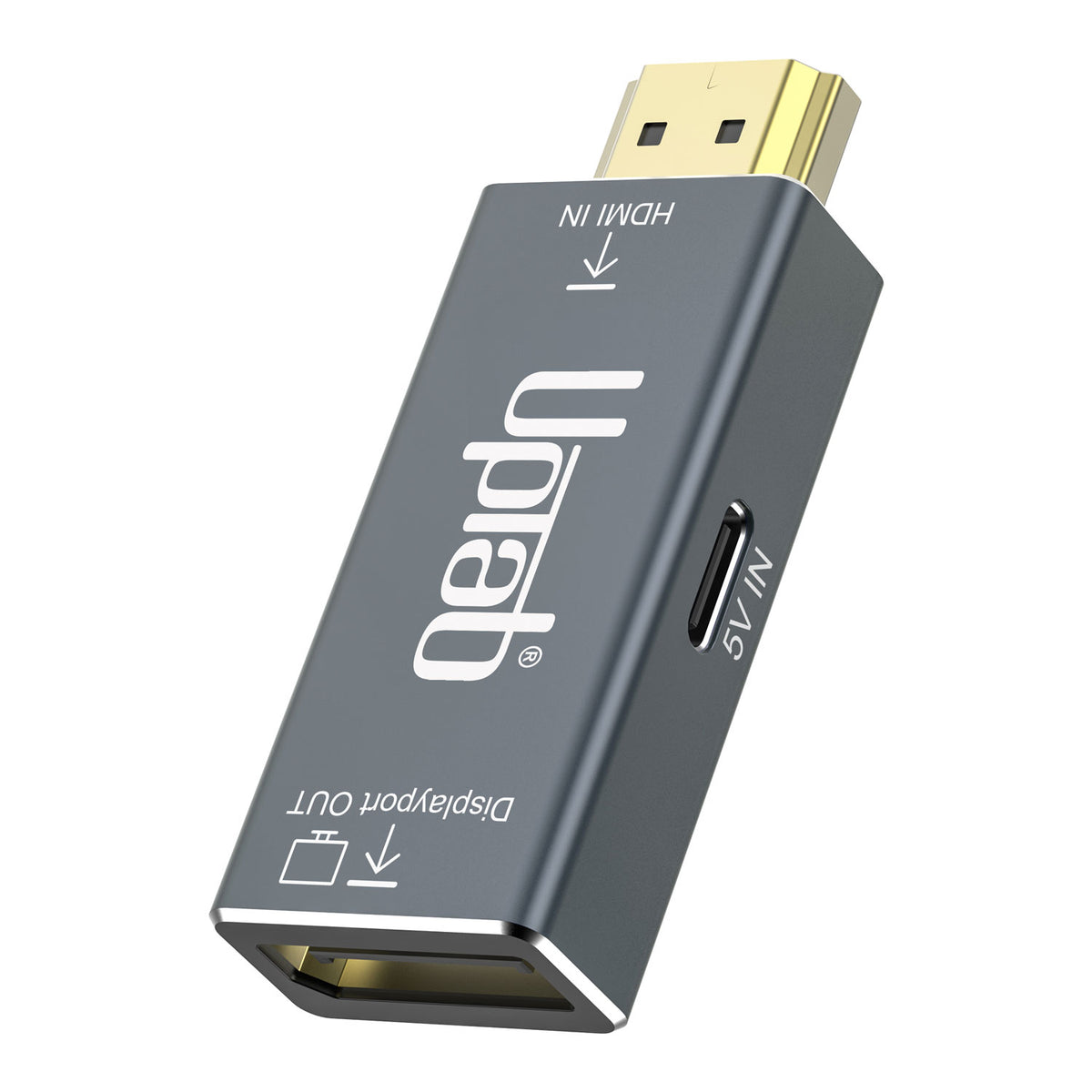4K 60Hz HDMI source to DisplayPort monitor converter adapter