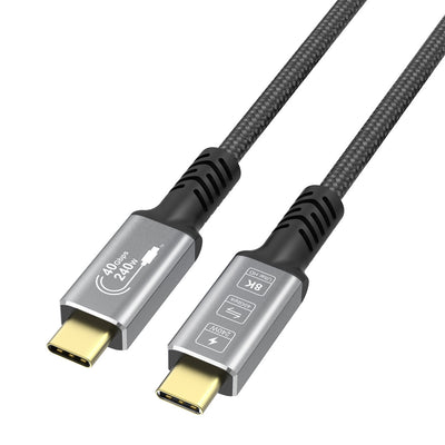 UPTab USB C Cable USB4, Thunderbolt 3, 240W 40Gbps